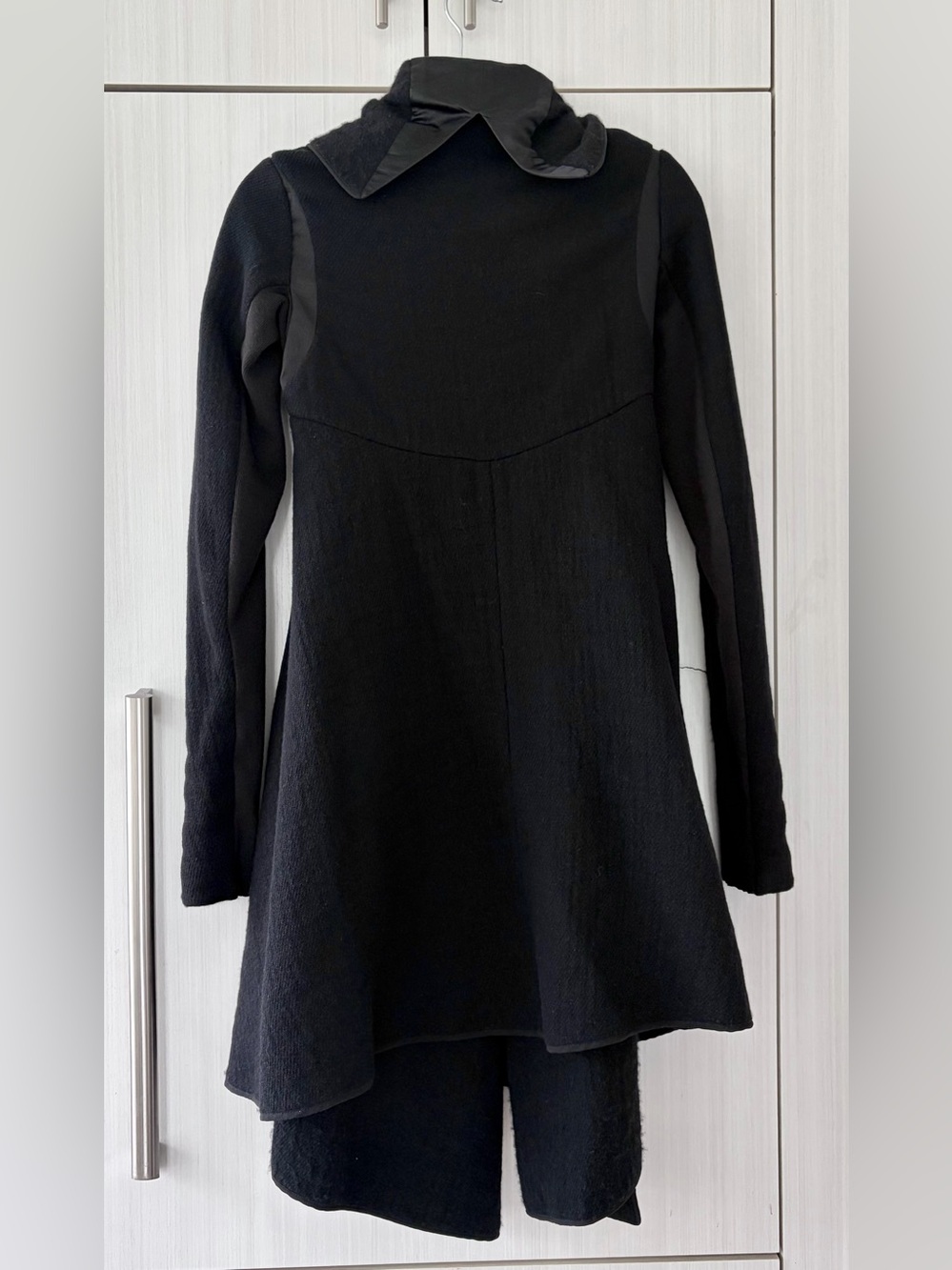 Rick Owens Cashmere Coat Cardigan Tie Front Knit - Picture 2 of 7